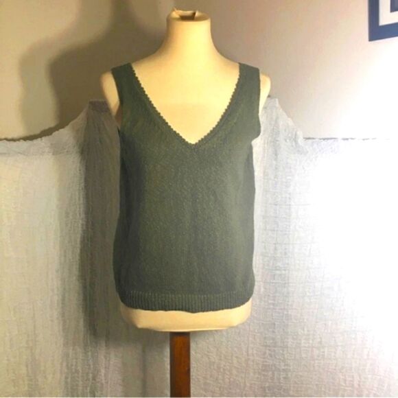 Tommy Bahamas NWT Green Sleeveless Top Size Small - Picture 1 of 9